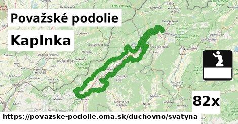 Kaplnka, Považské podolie