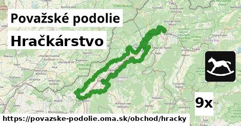 Hračkárstvo, Považské podolie