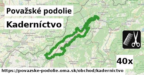 Kaderníctvo, Považské podolie