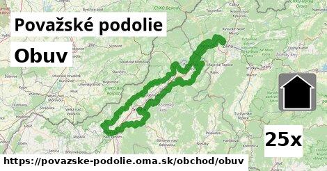 Obuv, Považské podolie