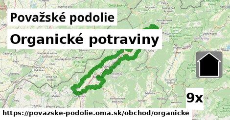 Organické potraviny, Považské podolie