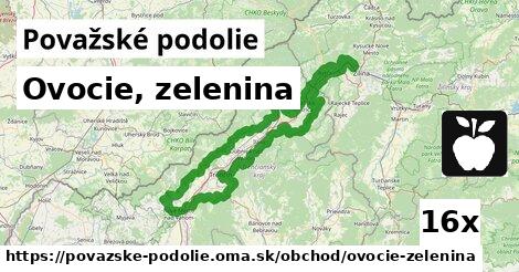 Ovocie, zelenina, Považské podolie