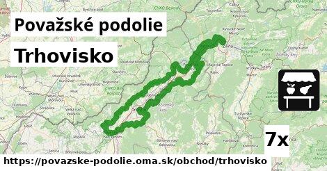 Trhovisko, Považské podolie