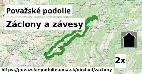 Záclony a závesy, Považské podolie