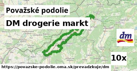 DM drogerie markt, Považské podolie