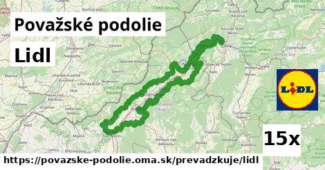 Lidl, Považské podolie