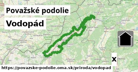 Vodopád, Považské podolie