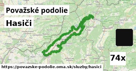 Hasiči, Považské podolie