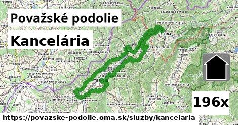 Kancelária, Považské podolie