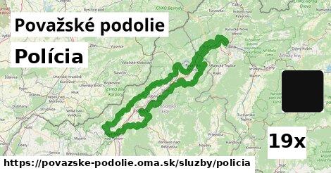 Polícia, Považské podolie