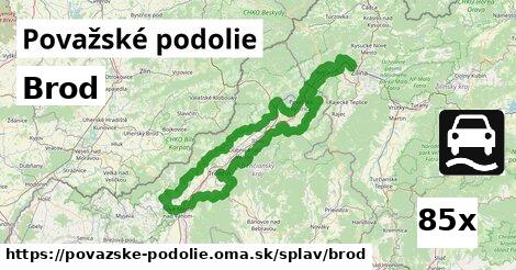 Brod, Považské podolie