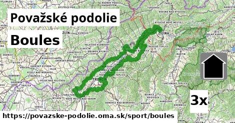 Boules, Považské podolie