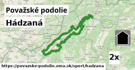 Hádzaná, Považské podolie