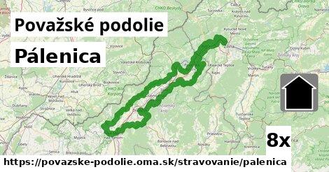 Pálenica, Považské podolie