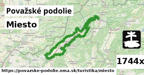 Miesto, Považské podolie