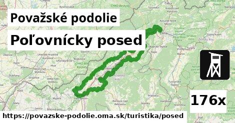 Poľovnícky posed, Považské podolie