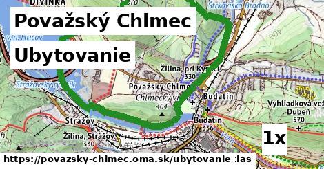 ubytovanie v Považský Chlmec