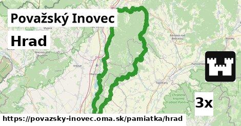 Hrad, Považský Inovec