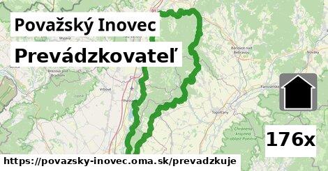 prevádzkovateľ v Považský Inovec