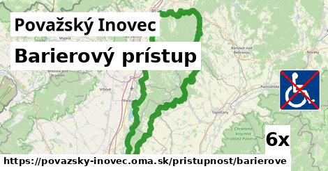 Barierový prístup, Považský Inovec