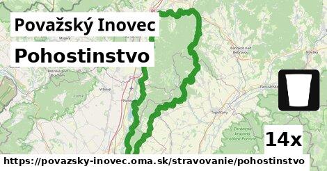 Pohostinstvo, Považský Inovec