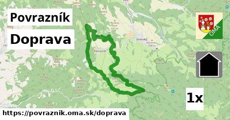 doprava v Povrazník