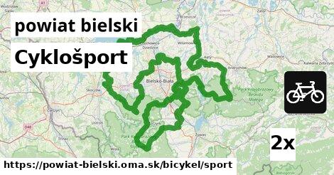 Cyklošport, powiat bielski