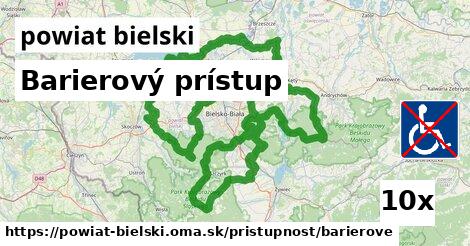 Barierový prístup, powiat bielski