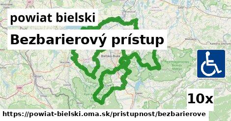 Bezbarierový prístup, powiat bielski