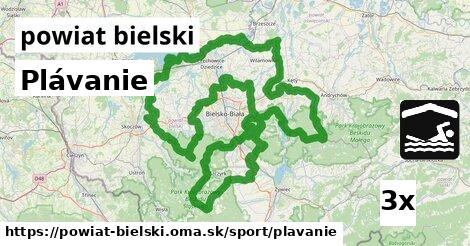 Plávanie, powiat bielski