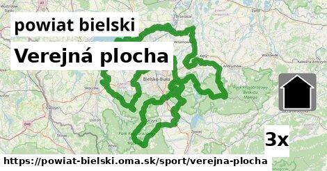 Verejná plocha, powiat bielski