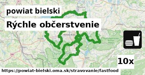 Rýchle občerstvenie, powiat bielski