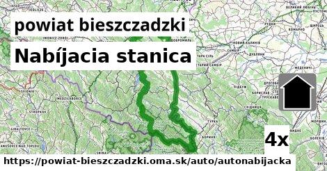 Nabíjacia stanica, powiat bieszczadzki