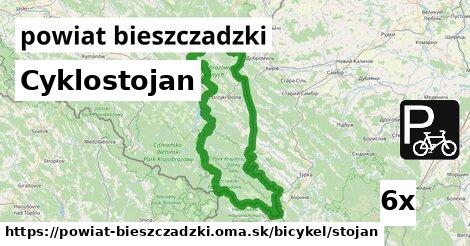 Cyklostojan, powiat bieszczadzki