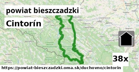 Cintorín, powiat bieszczadzki