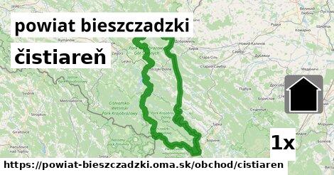 čistiareň, powiat bieszczadzki