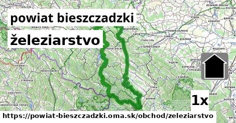 železiarstvo, powiat bieszczadzki