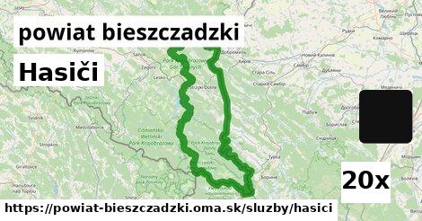 Hasiči, powiat bieszczadzki