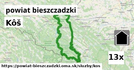 Kôš, powiat bieszczadzki