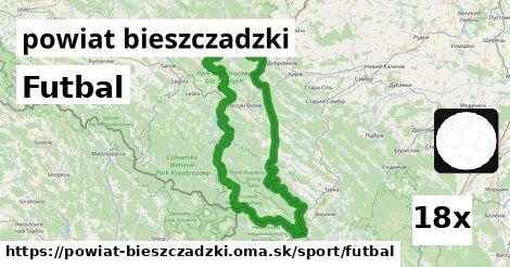 Futbal, powiat bieszczadzki