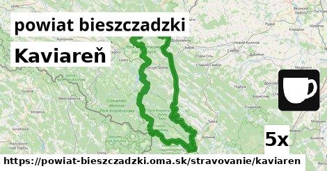 Kaviareň, powiat bieszczadzki