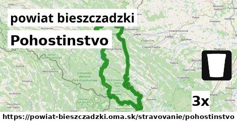 Pohostinstvo, powiat bieszczadzki