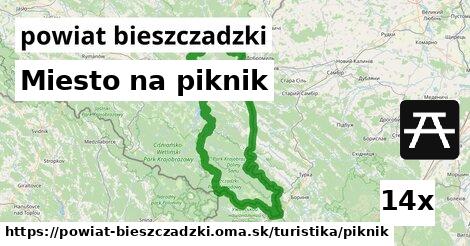 Miesto na piknik, powiat bieszczadzki