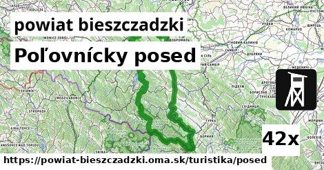 Poľovnícky posed, powiat bieszczadzki