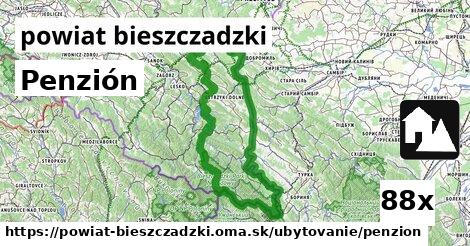 Penzión, powiat bieszczadzki