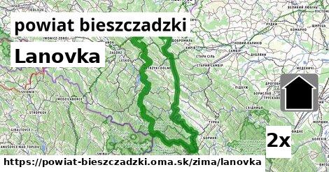 Lanovka, powiat bieszczadzki