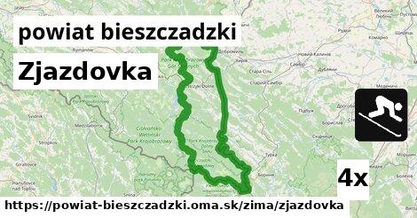 Zjazdovka, powiat bieszczadzki