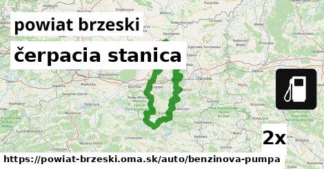 čerpacia stanica, powiat brzeski