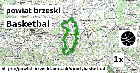 Basketbal, powiat brzeski