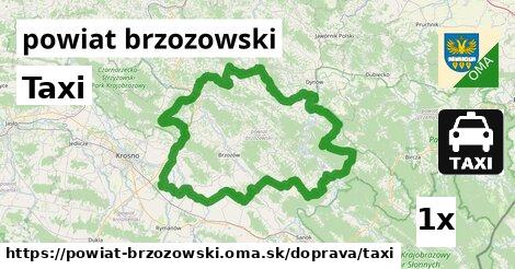 Taxi, powiat brzozowski